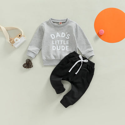 Conjunto Infantil con Estampado de Letras - Image 7