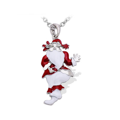 Collar Navideño Cadena Suéter de Santa - Image 4