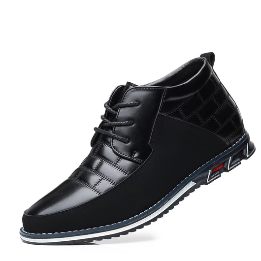 Zapatos Casuales de Cuero para Hombre con Cordones Frontales - Image 3