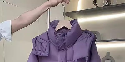 Abrigo Acolchado de Plumón Largo para Mujer - Diseño Elegante y Cálido - Image 13