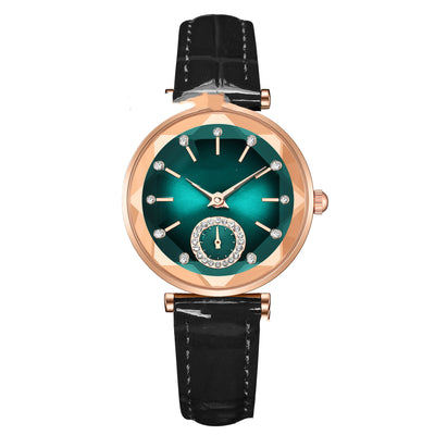Reloj Pulsera Mujer Diseño Bambú con Patrón de Nudo - Estilo Minimalista - Image 3