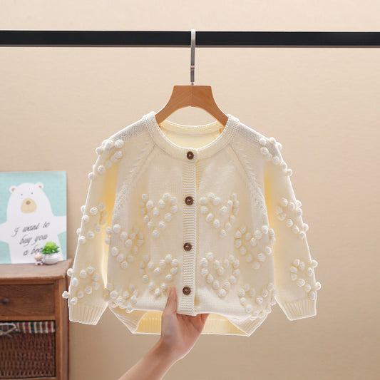 Suéter Tejido Personalizado para Niñas - Otoño e Invierno - Image 2
