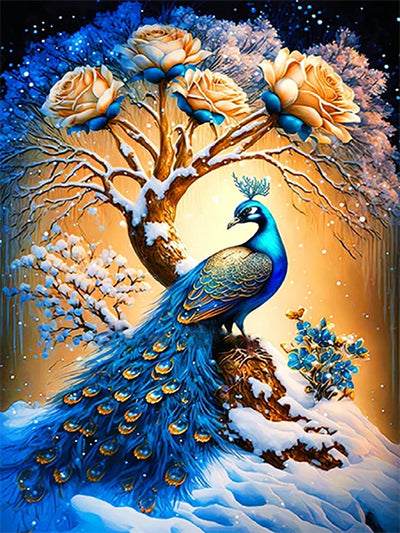 Kit de Pintura con Diamantes: Paisajes de Animales - Image 3