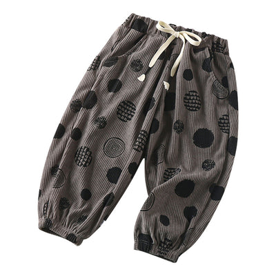 Bloomers Infantiles Retro Pana Estilo Coreano - Image 4