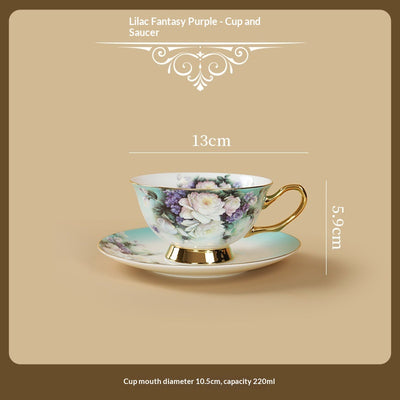 Juego de Taza y Plato de Cerámica Premium con Diseño Impreso - Image 15