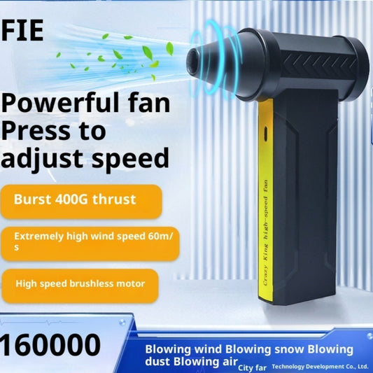 Soplador Turbo 160,000 RPM - Potencia Profesional para Limpieza y Remoción de Nieve