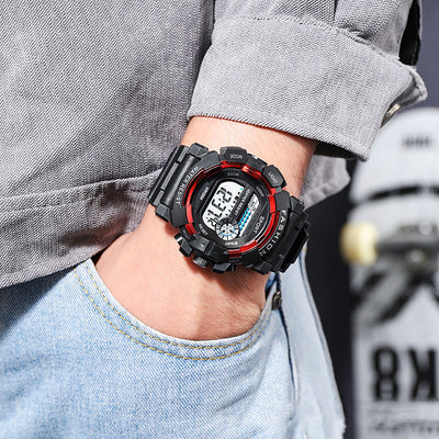 Reloj Digital Deportivo Multifuncional Resistente al Agua con Luz Nocturna para Hombre - Image 5