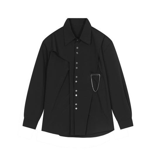 Camisa Manga Larga Premium con Textura Tridimensional para Hombre - Image 2