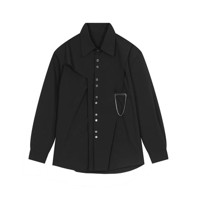 Camisa Manga Larga Premium con Textura Tridimensional para Hombre - Image 2