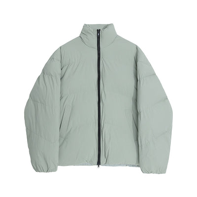 Chaqueta de Plumas Suelta Cálida Estilo Coreano para Hombre - Image 3