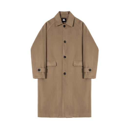 Abrigo Largo de Lana para Hombre - Otoño e Invierno - Image 8
