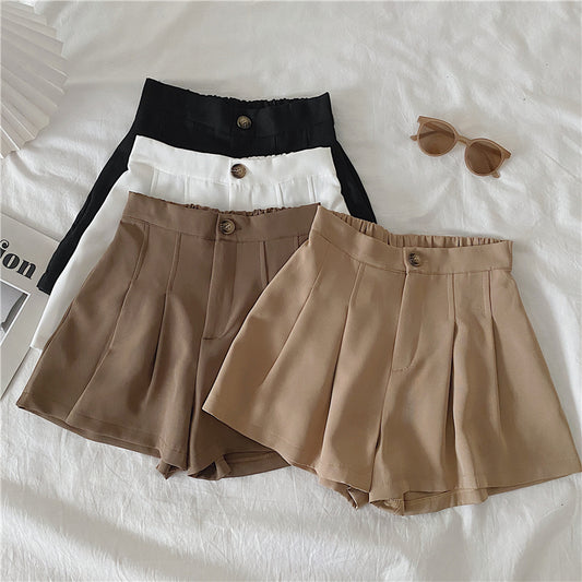 Shorts Casuales Talle Alto Sueltos para Verano Mujer