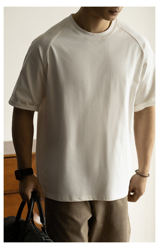Camiseta Raglan Suelta con Protección Solar y Tecnología Antibacterial para Hombre - Image 16