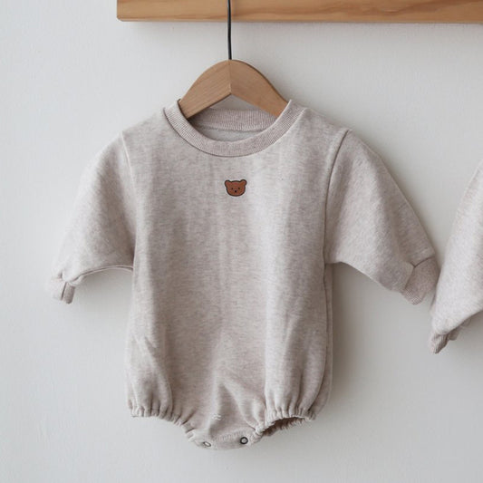 Body de Algodón Puro para Bebé - Diseño Liso y Versátil