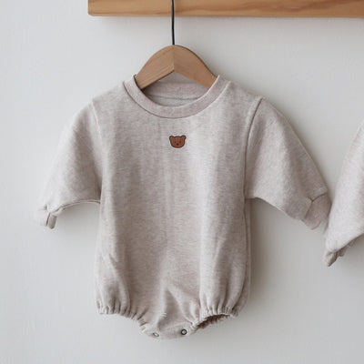 Body de Algodón Puro para Bebé - Diseño Liso y Versátil