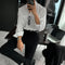 Camisa Manga Larga Casual Hombre - Estilo Clásico Otoño