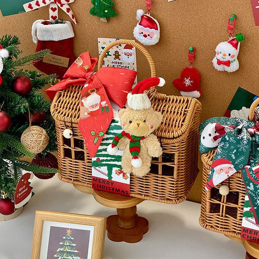 Caja Decorativa Portátil para Regalos Navideños - Image 3