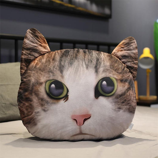 Cojín 3D con Cabeza de Gato Adorable - Image 8