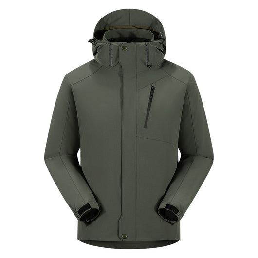 Chaqueta Acolchada 3 en 1 de Plumón de Pato Blanco para Parejas - Image 12