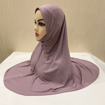 Turbante Ligero de Gasa Malaya - Pañuelo Multiuso en Colores Sólidos - Image 17