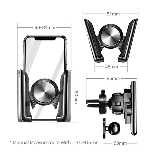 Soporte Universal para Celular en Rejilla de Ventilación del Auto - Image 9
