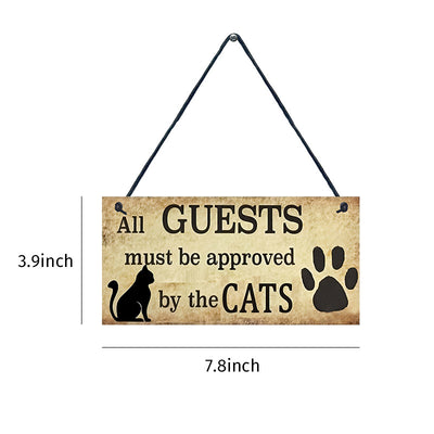 Colgante Vintage de Madera para Gatos - Accesorio Elegante para Mascotas - Image 16