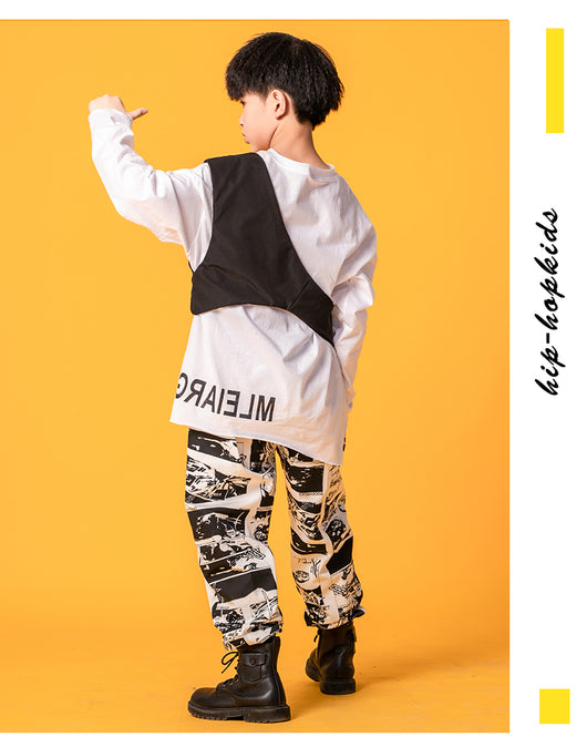 Traje Hip-Hop Infantil: Estilo Urbano y Personalidad - Image 9