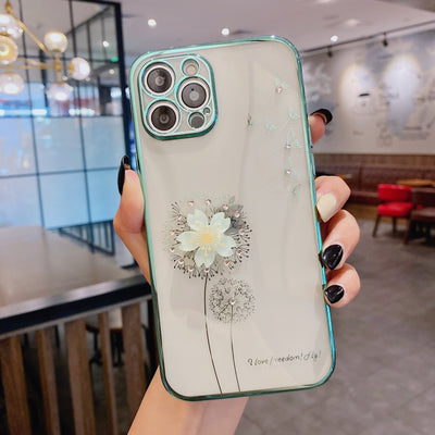 Funda Giratoria 3D con Flores Lindas y Soporte para Teléfono - Image 9