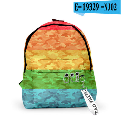Mochila Escolar Unisex con Impresión 3D Digital - Estilo Moderno para Estudiantes - Image 27