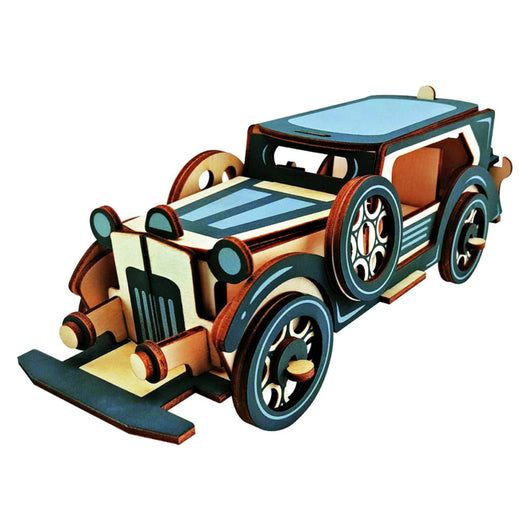 Modelo de Auto 3D de Madera - Puzzle Educativo Armable para Niños - Image 19