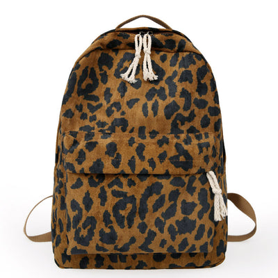 Mochila Estampado Leopardo Estilo Coreano - Gran Capacidad para Estudiantes - Image 5