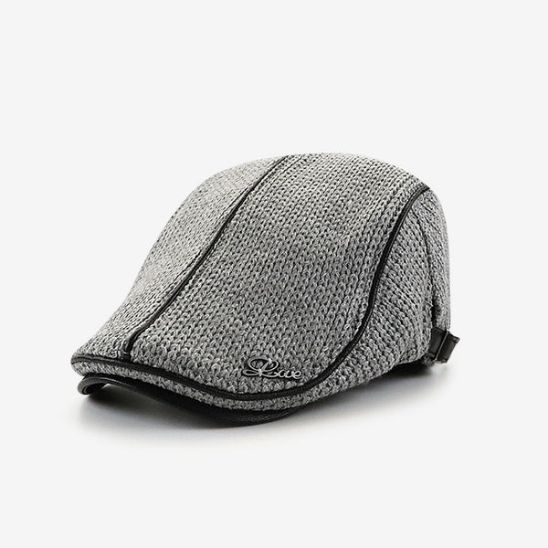 Gorro Tejido Grueso Británico para Hombre - Abrigo Casual