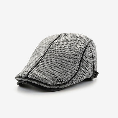 Gorro Tejido Grueso Británico para Hombre - Abrigo Casual - Image 2