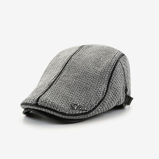 Gorro Tejido Grueso Británico para Hombre - Abrigo Casual - Image 2