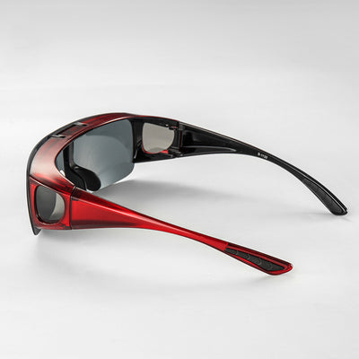 Gafas de Viaje Flip con Lentes Espejadas Polarizadas Resistentes al Viento - Image 6