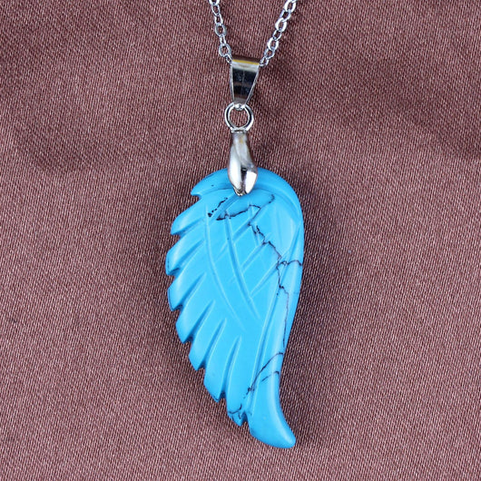 Colgante Alas de Ángel en Cristal Natural - Image 21