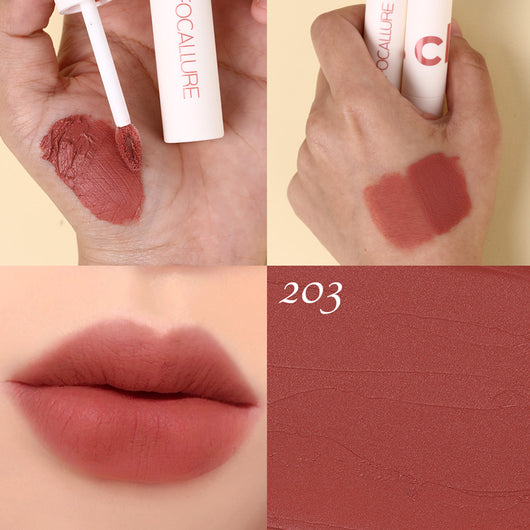 Gloss Labial Mate Aterciopelado a Prueba de Agua - Acabado Heroína Larga Duración - Image 10