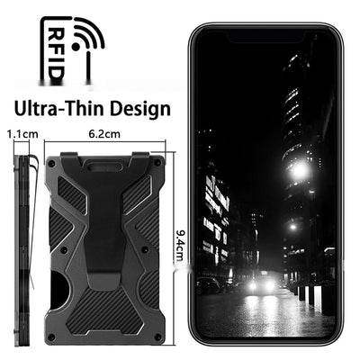 Billetera Minimalista de Aluminio para Hombre - Image 12