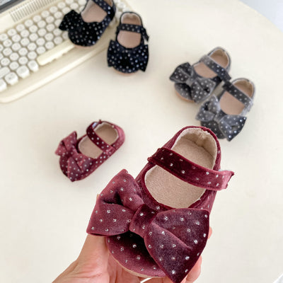 Zapatos para Bebé Niña Primavera Otoño con Lazo Grande Adorable - Image 4