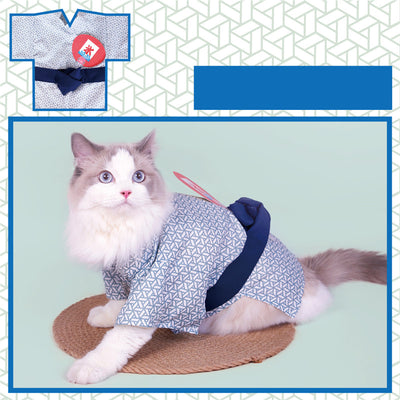 Ropa Yukata Kimono para Gatos y Perros - Primavera Verano - Image 12
