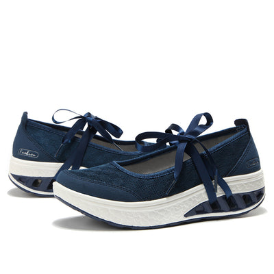 Zapatos Casuales Coreanos Cómodos con Suela Gruesa - Image 10