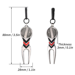 Marcador de Hoyo Golf con Tenedor - Accesorios Premium para Golfistas - Image 2