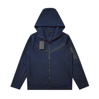 Chaqueta Hoodie de Algodón con Capa de Aire y Cierre - Image 35