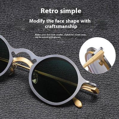 Organizador de Gafas Retro Redondo de Diseño Artístico - Image 3