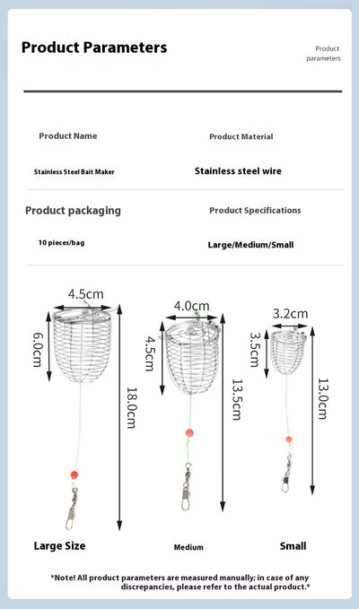 Juego de Pesca Gadgets Gear Acero Inoxidable Premium - Image 13