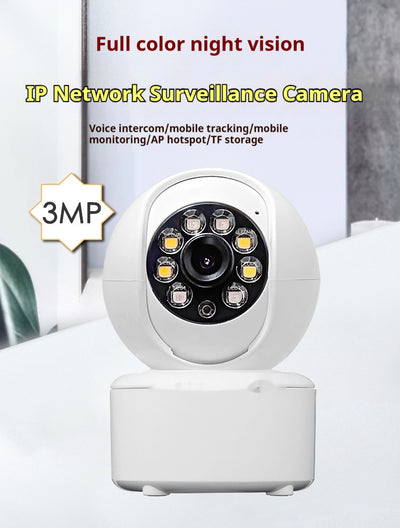 Cámara de Seguridad Panorámica HD 1080p con Bluetooth y Doble Iluminación - Image 2