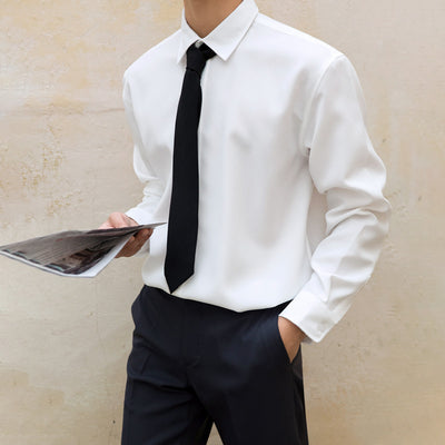 Camisa Versátil Hombre Blanco y Negro - Colección Otoño - Image 10
