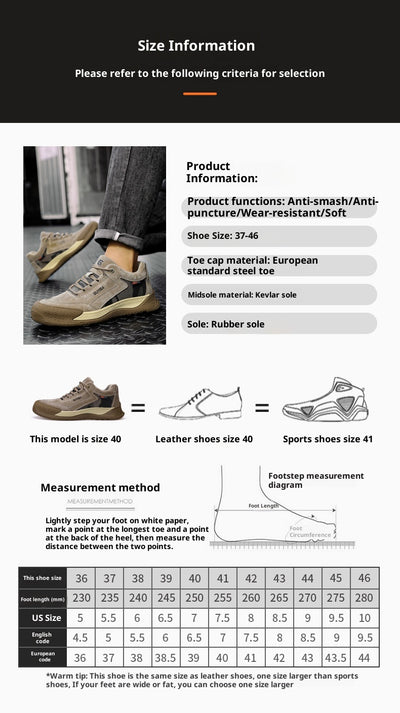 Botas de Seguridad para Hombre con Puntera de Acero - Image 6