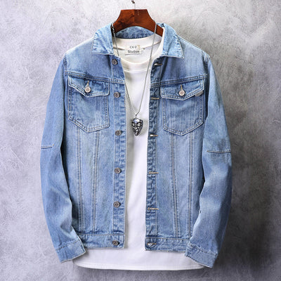 Chaqueta de Mezclilla Desgarrada con Estilo Casual - Image 11
