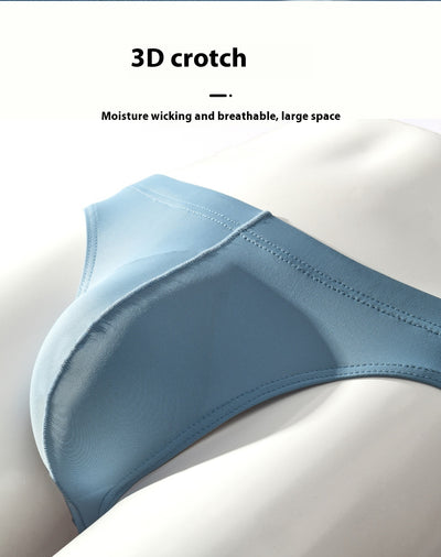 Bóxer Transparente de Seda Helada Talla Grande para Hombre - Image 20